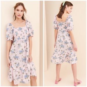 - Gal Meets Glam Pink & Blue Floral Print  D…